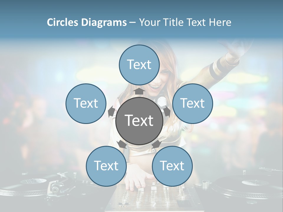 Relaxation Glamour Entertainment PowerPoint Template