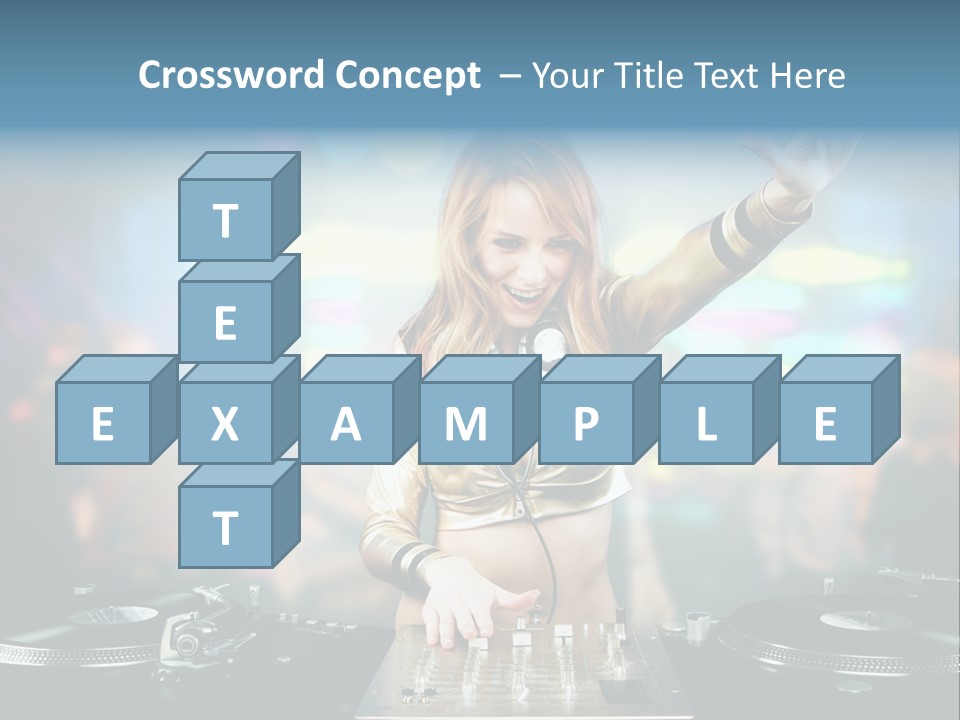 Relaxation Glamour Entertainment PowerPoint Template