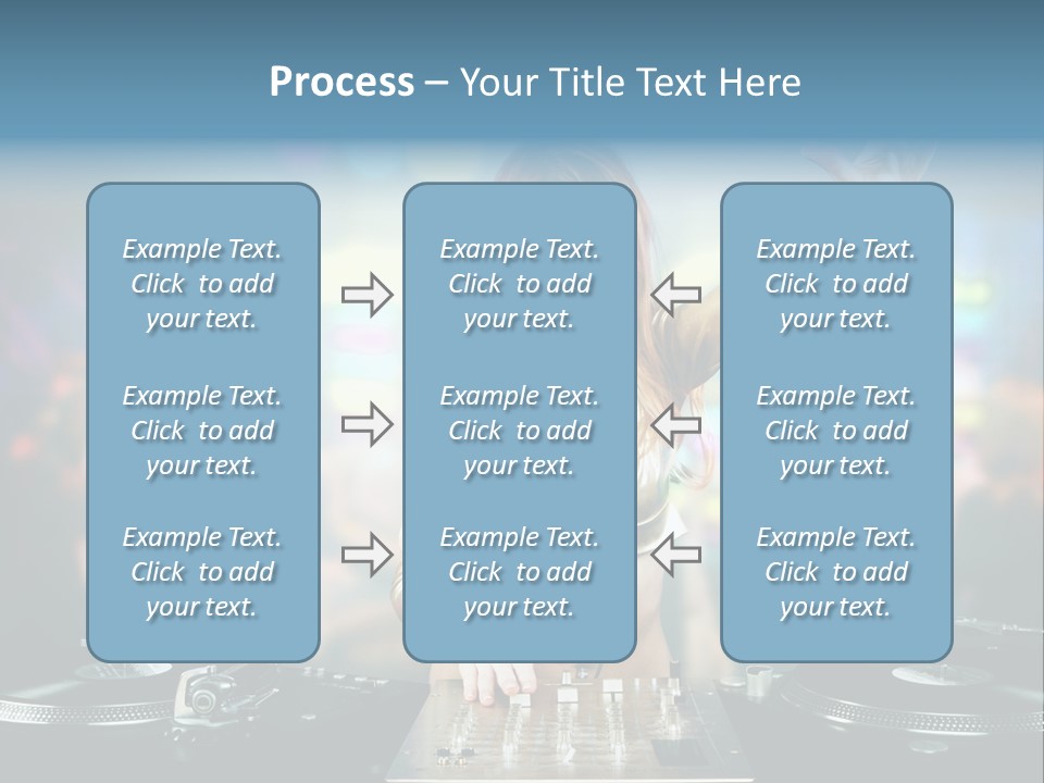 Relaxation Glamour Entertainment PowerPoint Template