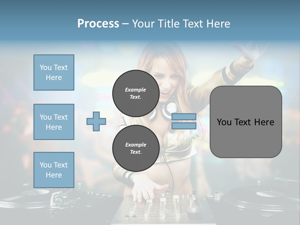Relaxation Glamour Entertainment PowerPoint Template