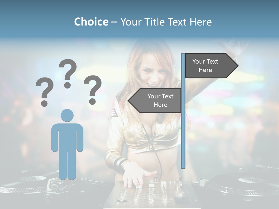 Relaxation Glamour Entertainment PowerPoint Template