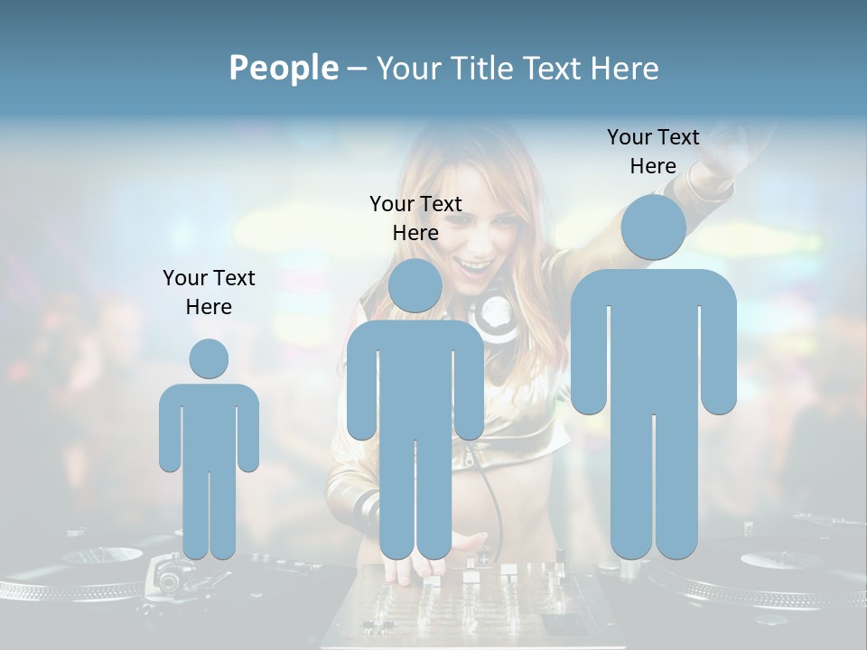 Relaxation Glamour Entertainment PowerPoint Template