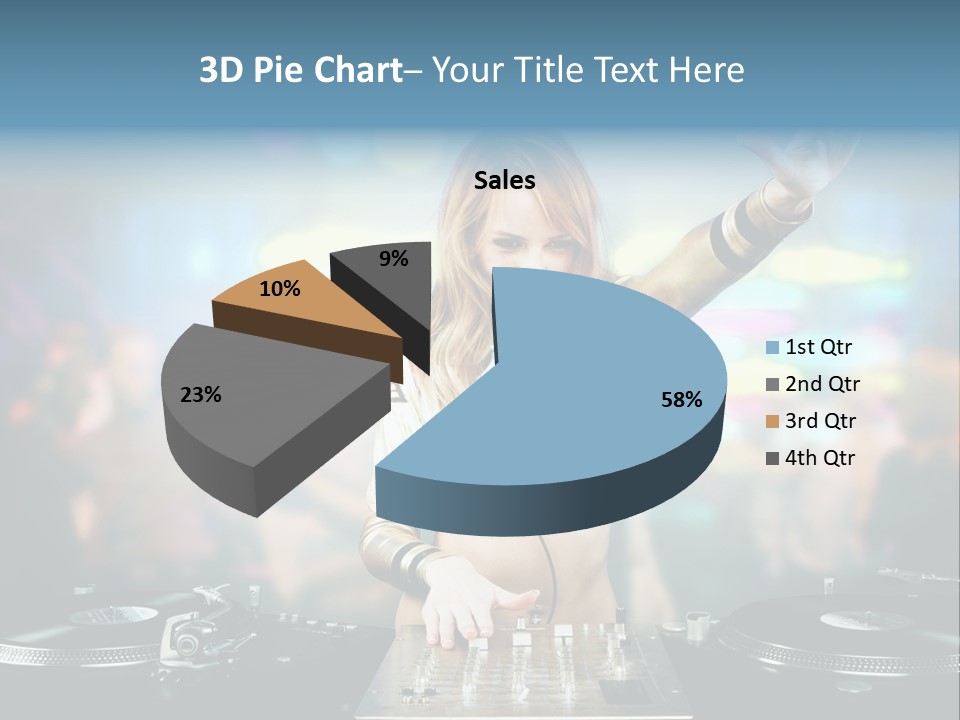 Relaxation Glamour Entertainment PowerPoint Template