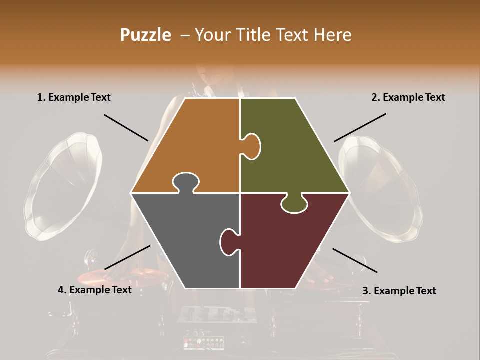 Woman Fun Pretty PowerPoint Template