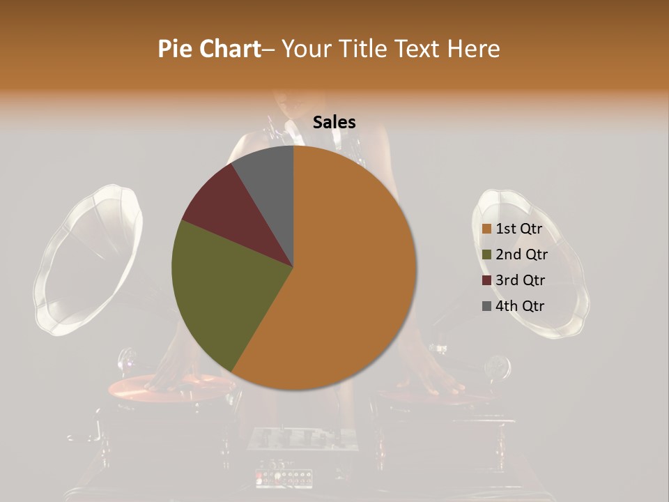 Woman Fun Pretty PowerPoint Template