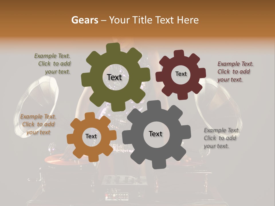 Woman Fun Pretty PowerPoint Template