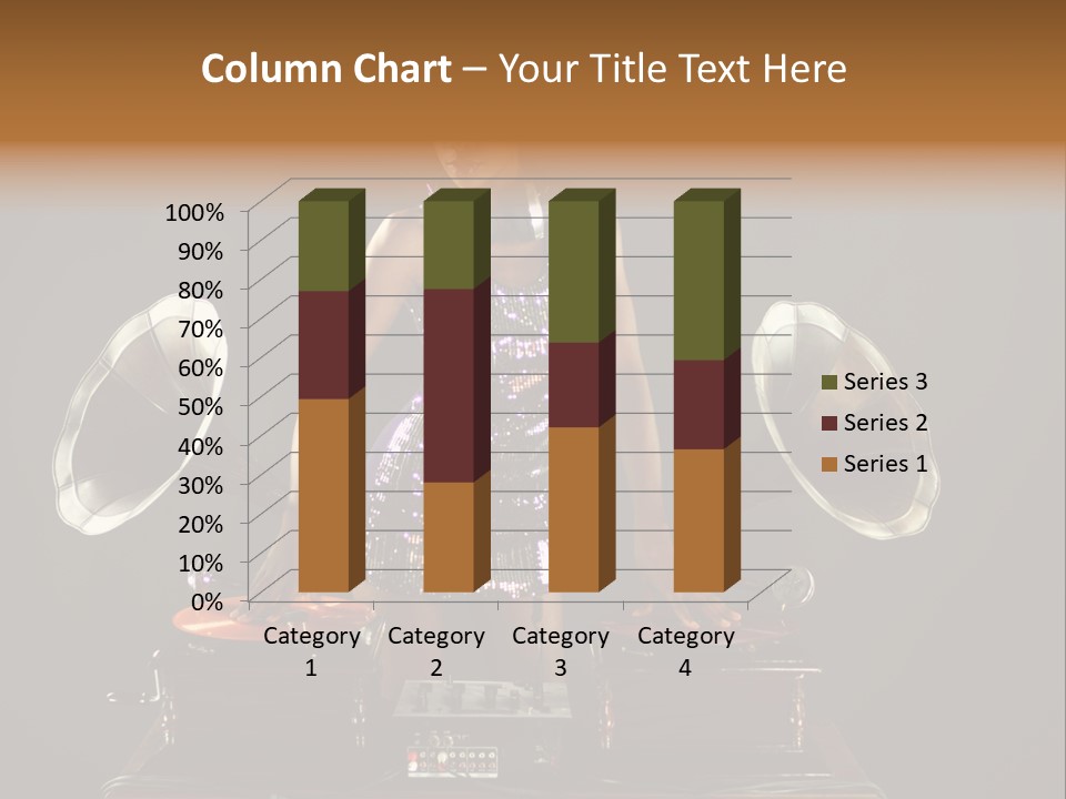 Woman Fun Pretty PowerPoint Template