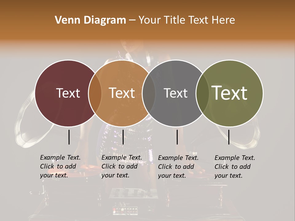 Woman Fun Pretty PowerPoint Template