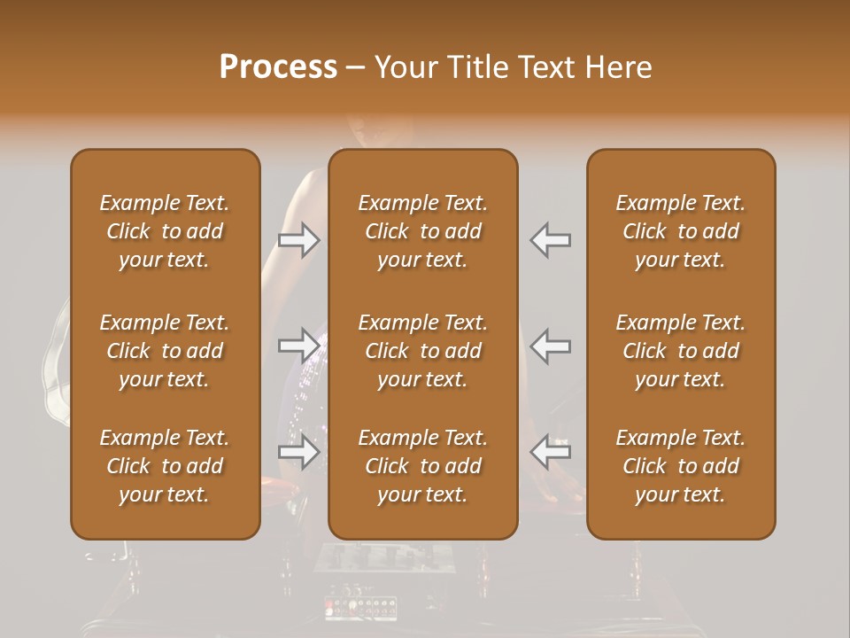 Woman Fun Pretty PowerPoint Template