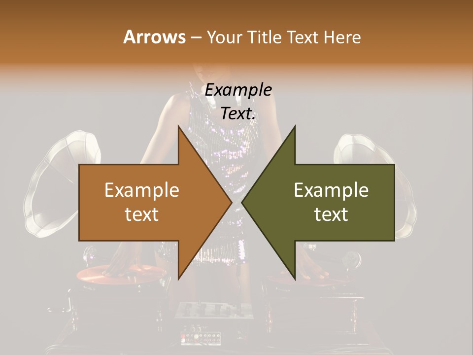 Woman Fun Pretty PowerPoint Template