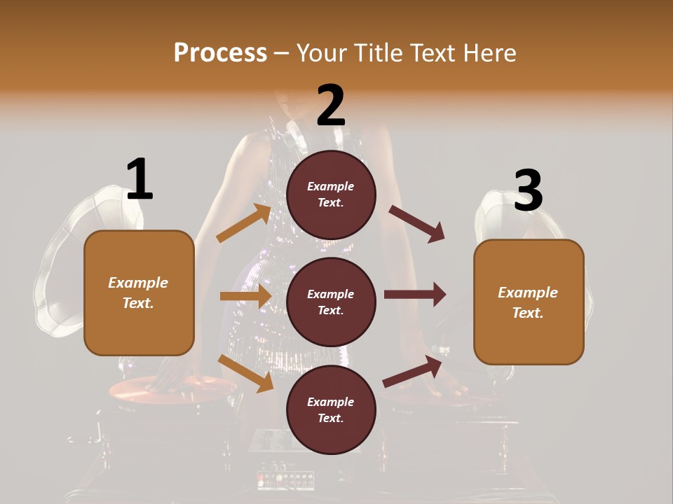 Woman Fun Pretty PowerPoint Template