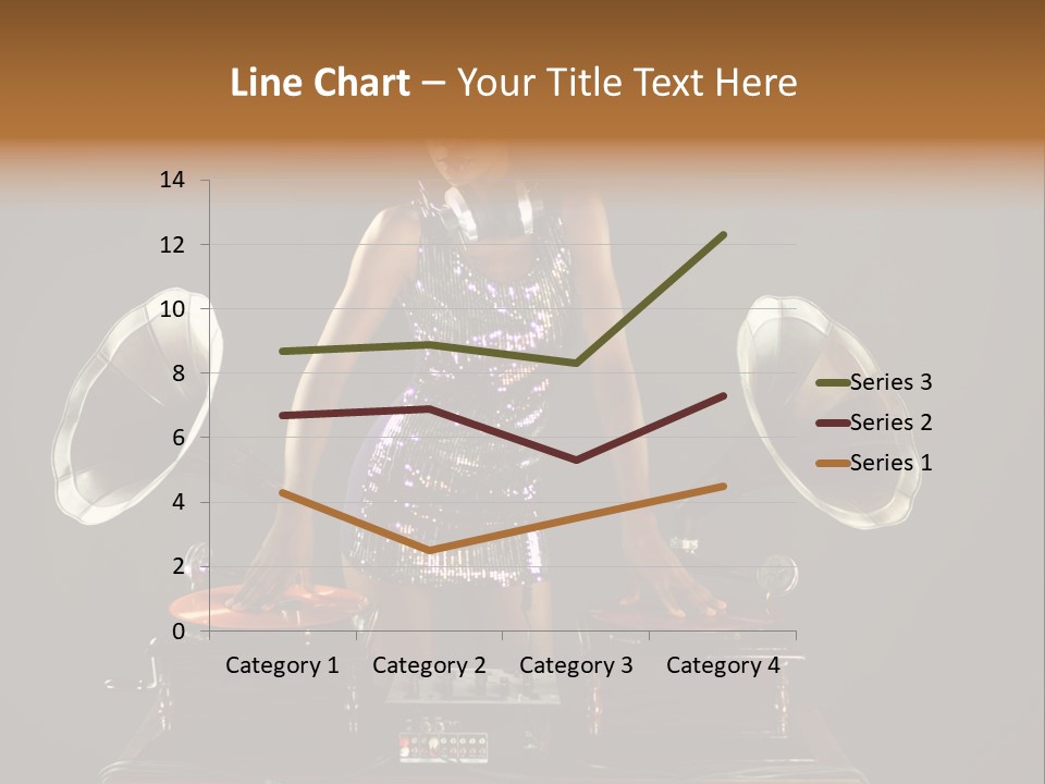 Woman Fun Pretty PowerPoint Template