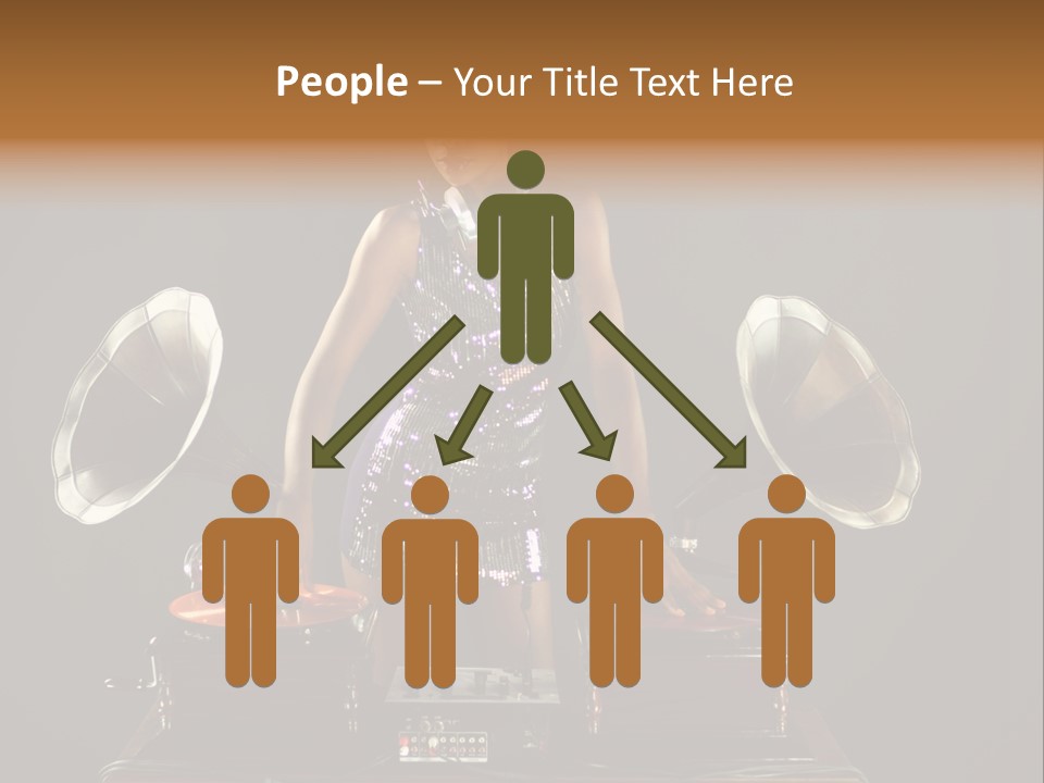 Woman Fun Pretty PowerPoint Template