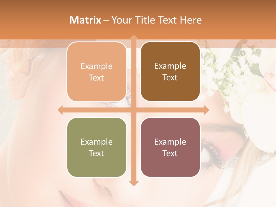 Visage Esth Coiffure PowerPoint Template