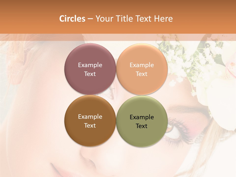 Visage Esth Coiffure PowerPoint Template