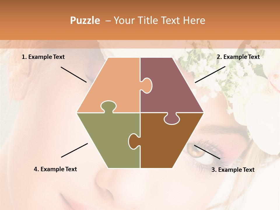 Visage Esth Coiffure PowerPoint Template