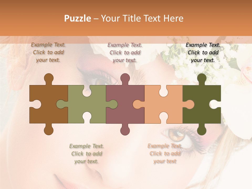 Visage Esth Coiffure PowerPoint Template