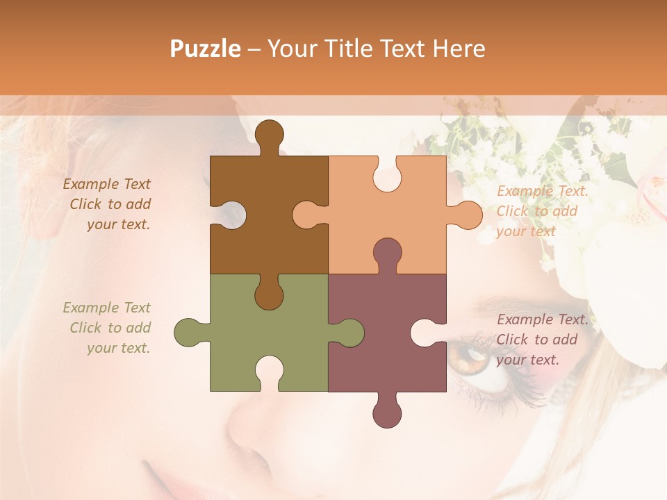 Visage Esth Coiffure PowerPoint Template