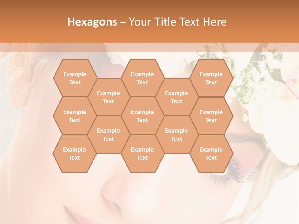 Visage Esth Coiffure PowerPoint Template