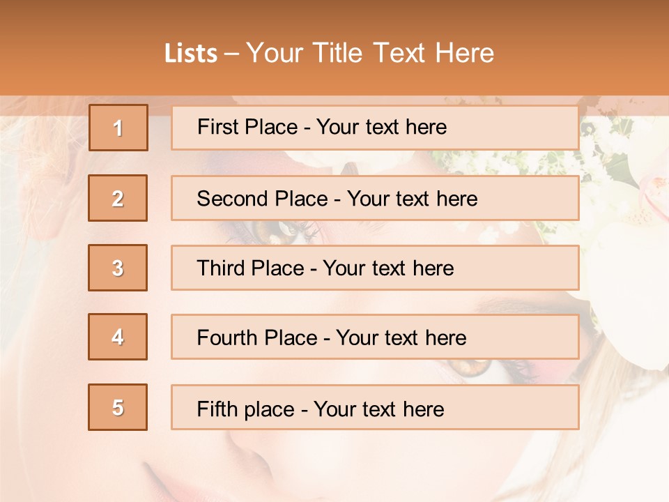 Visage Esth Coiffure PowerPoint Template