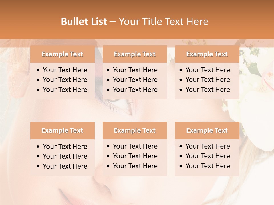 Visage Esth Coiffure PowerPoint Template