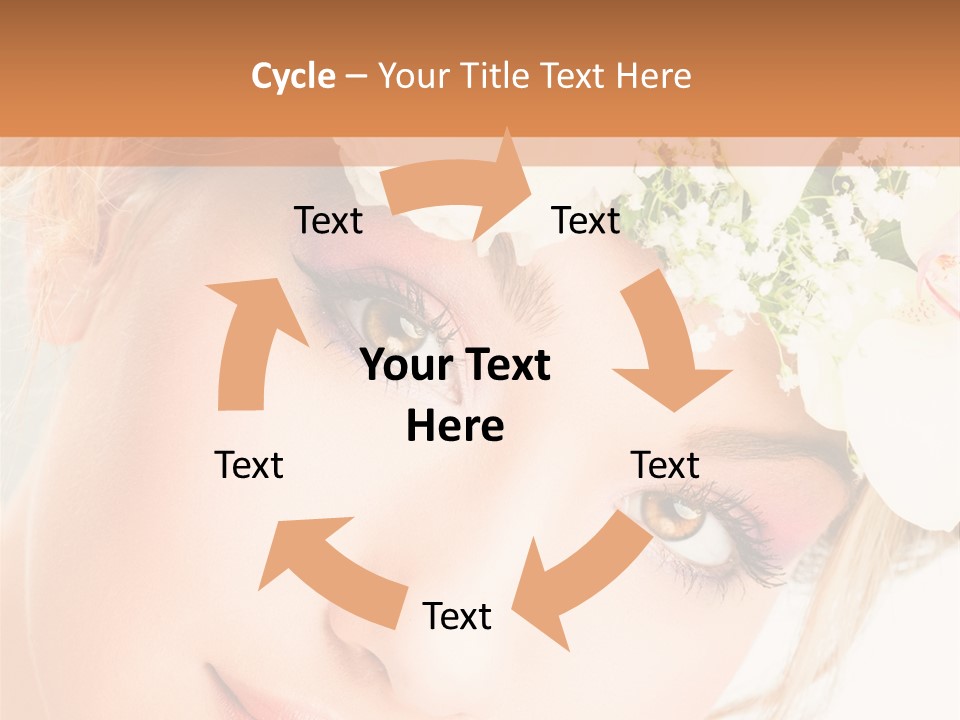 Visage Esth Coiffure PowerPoint Template