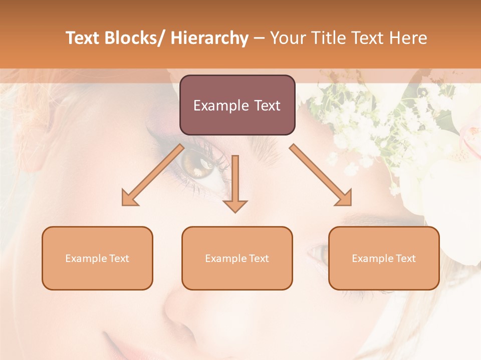 Visage Esth Coiffure PowerPoint Template