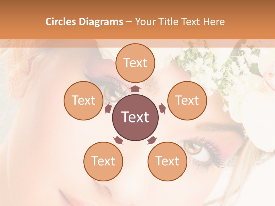 Visage Esth Coiffure PowerPoint Template