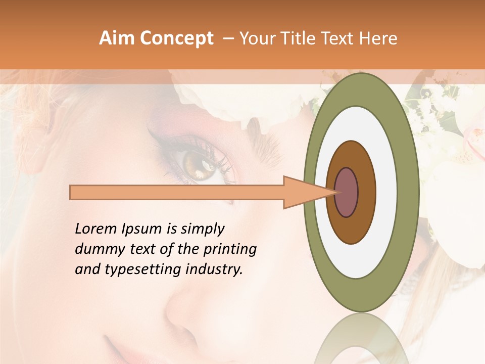 Visage Esth Coiffure PowerPoint Template