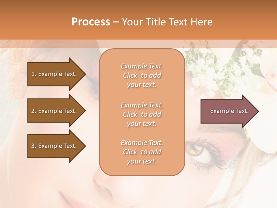Visage Esth Coiffure PowerPoint Template