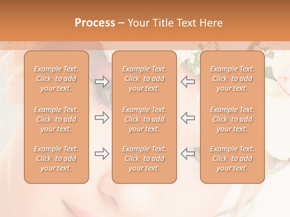 Visage Esth Coiffure PowerPoint Template