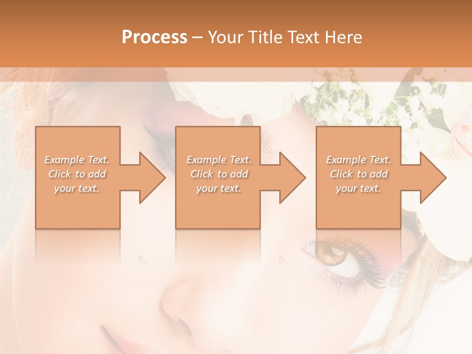 Visage Esth Coiffure PowerPoint Template