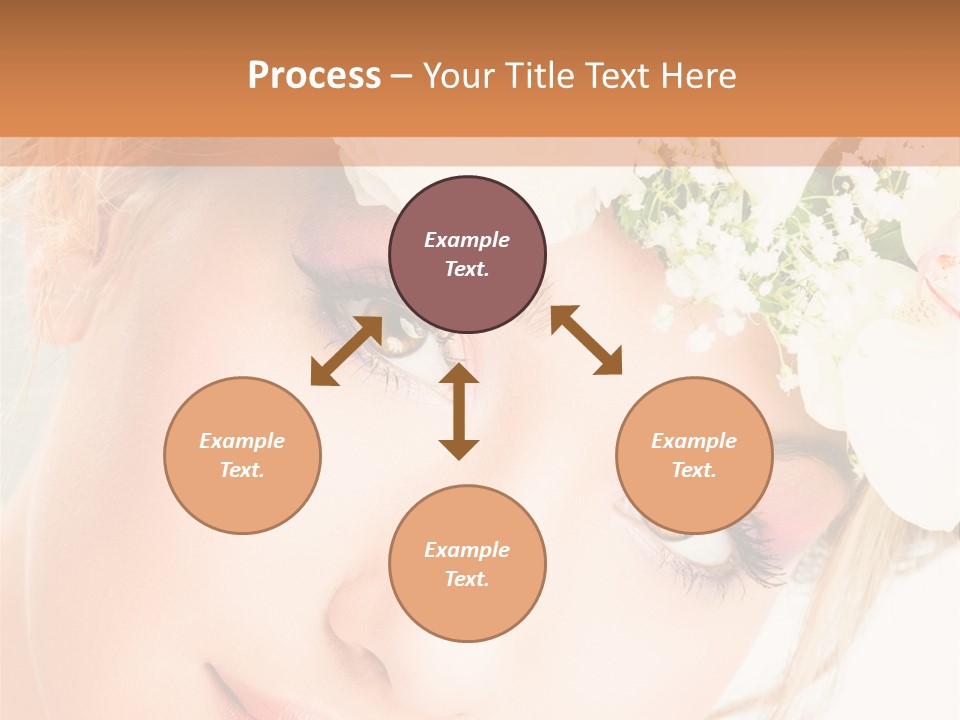 Visage Esth Coiffure PowerPoint Template