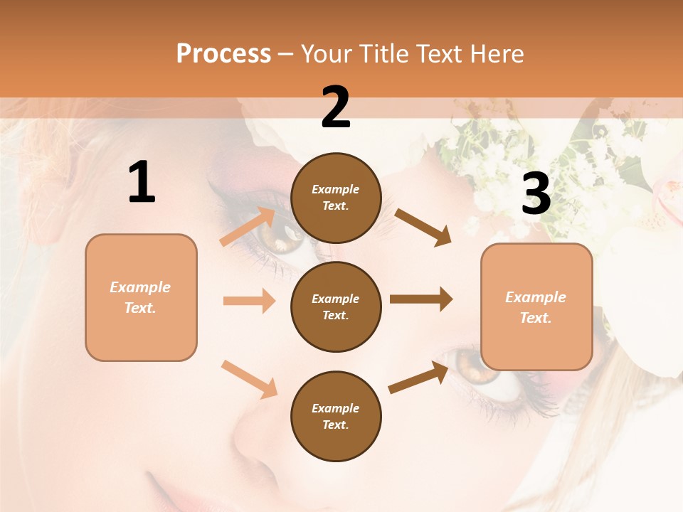 Visage Esth Coiffure PowerPoint Template