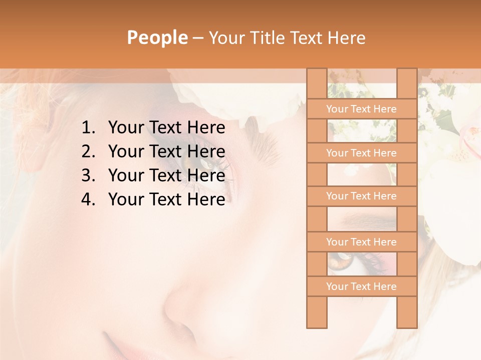 Visage Esth Coiffure PowerPoint Template