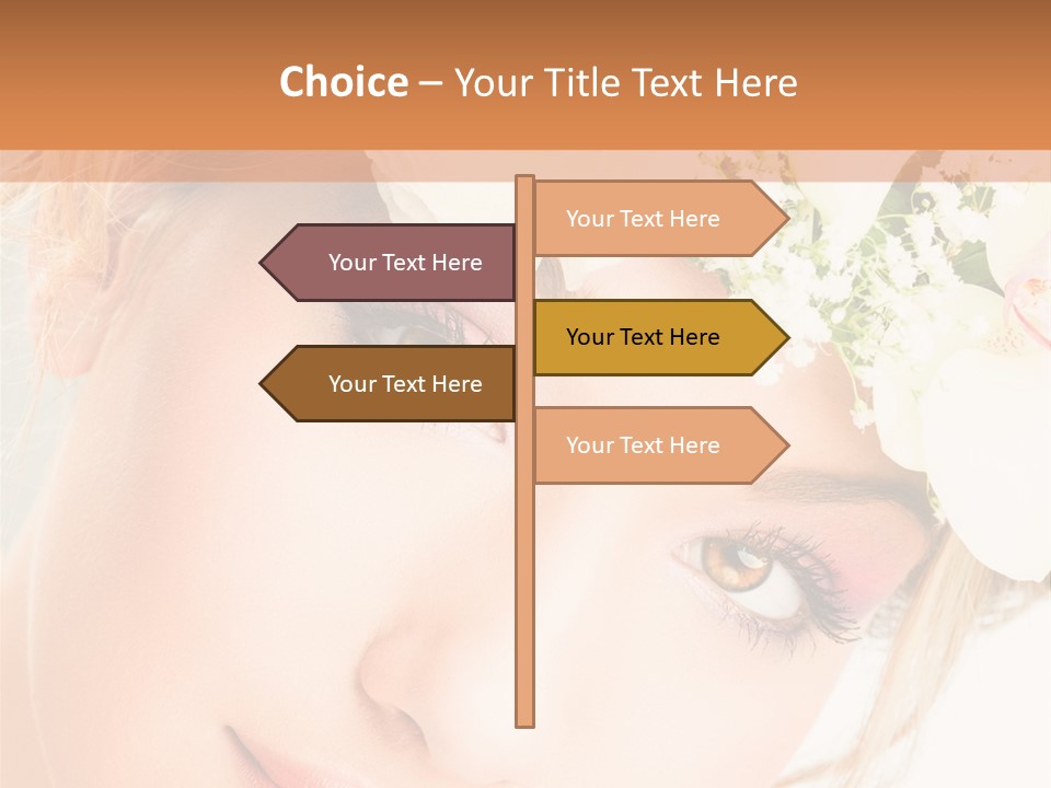 Visage Esth Coiffure PowerPoint Template