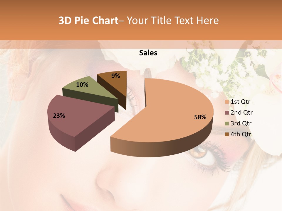 Visage Esth Coiffure PowerPoint Template