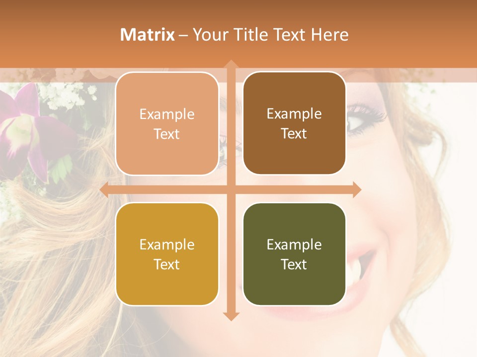 Caucasienne Bien Pure PowerPoint Template