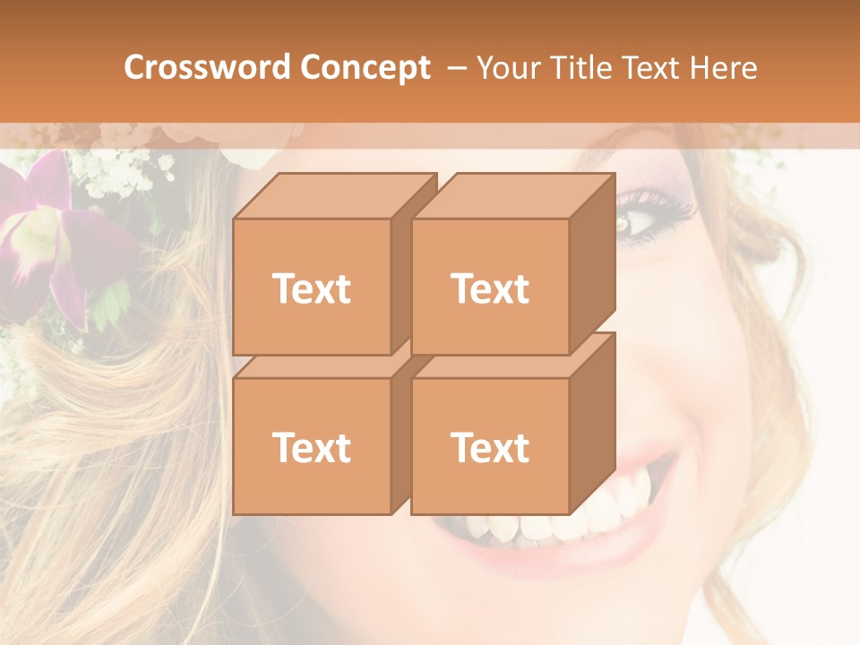Caucasienne Bien Pure PowerPoint Template