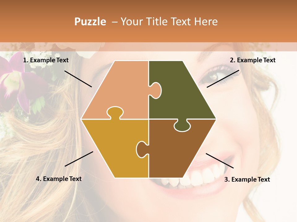 Caucasienne Bien Pure PowerPoint Template