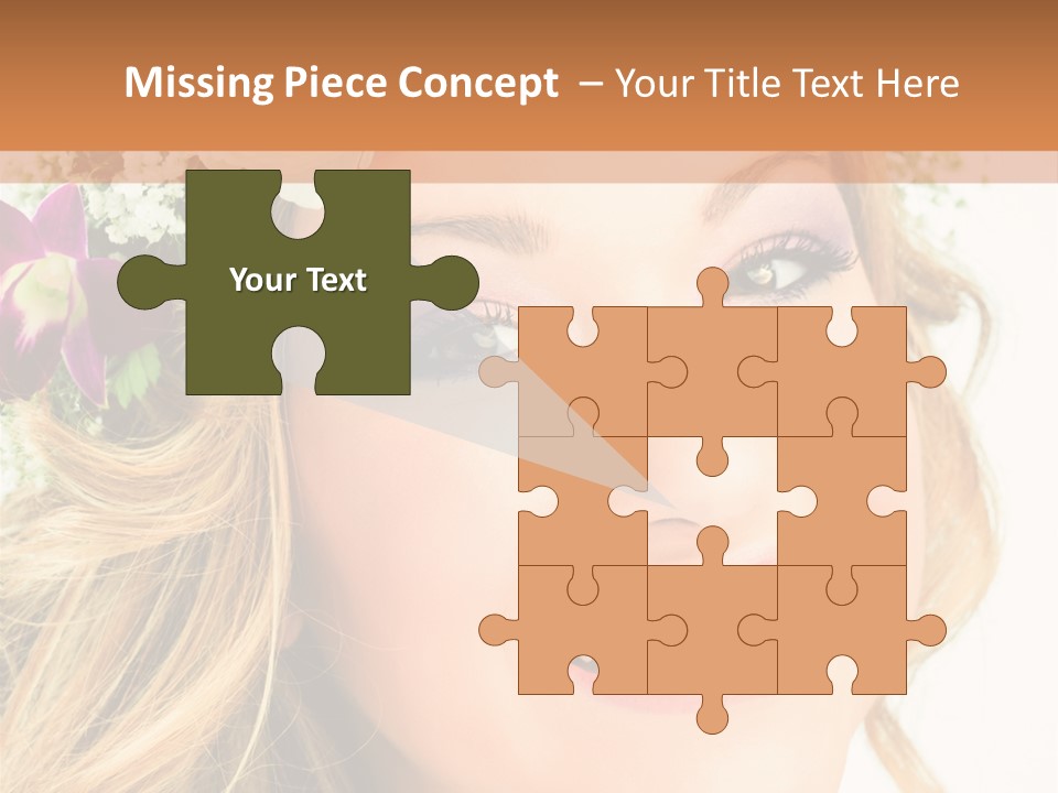 Caucasienne Bien Pure PowerPoint Template