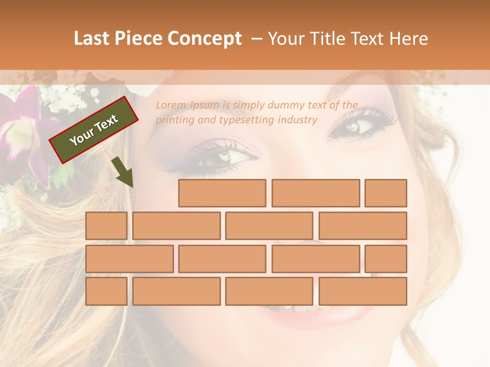 Caucasienne Bien Pure PowerPoint Template