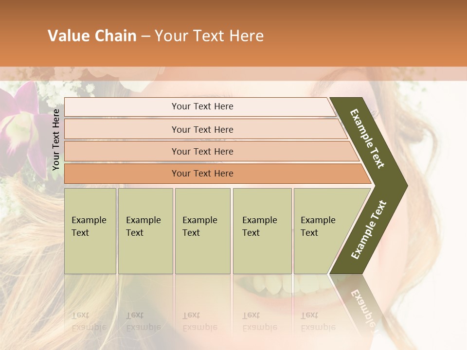 Caucasienne Bien Pure PowerPoint Template