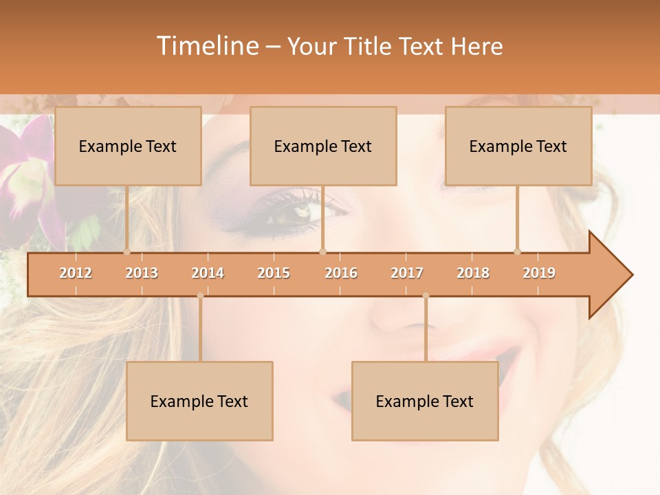 Caucasienne Bien Pure PowerPoint Template