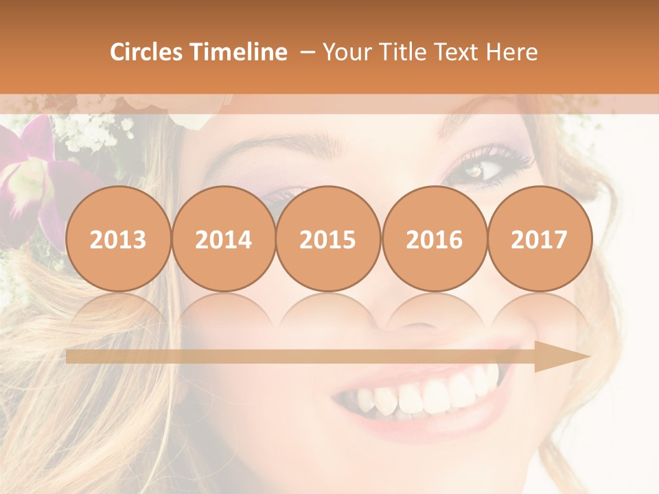 Caucasienne Bien Pure PowerPoint Template