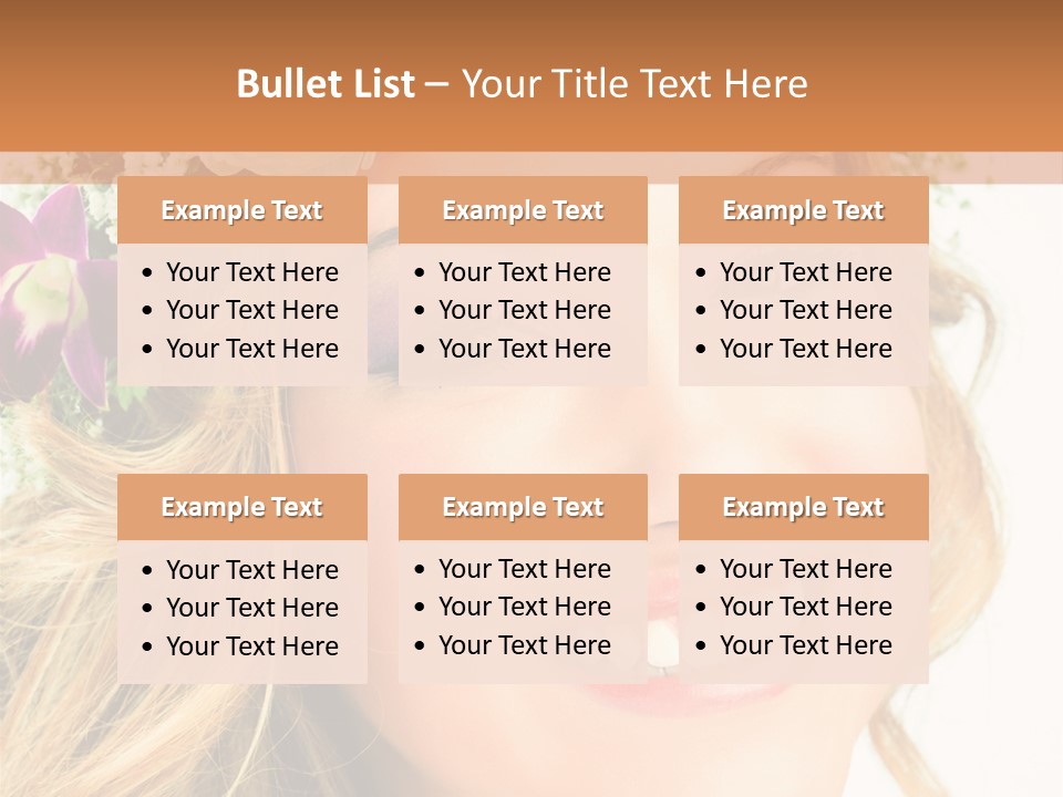 Caucasienne Bien Pure PowerPoint Template
