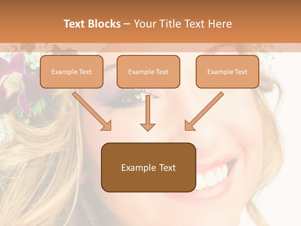 Caucasienne Bien Pure PowerPoint Template
