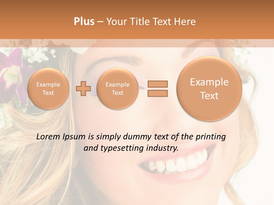 Caucasienne Bien Pure PowerPoint Template
