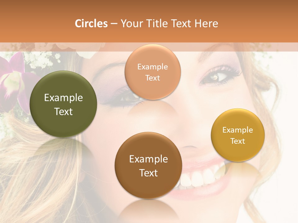 Caucasienne Bien Pure PowerPoint Template
