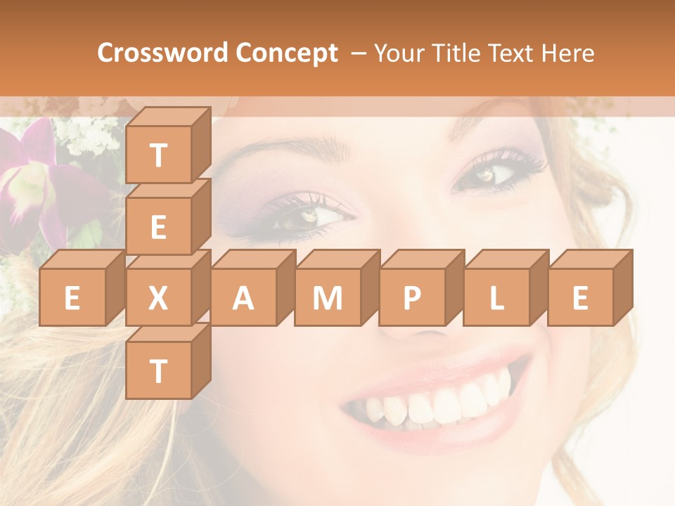 Caucasienne Bien Pure PowerPoint Template